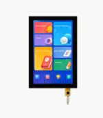 10.1-inch 800x1280 MIPI TFT LCD front view with screen on and FPC tail