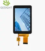 3.5-inch 320x480 SPI TFT LCD module front view with bezel frame (PL35014C30)