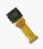 0.5-inch XGA OLED microdisplay module rear view with FPC tail