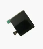 square AMOLED panel front, black screen