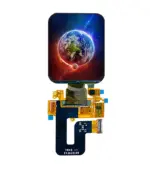 AMOLED display on, vivid colors, high contrast