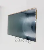 AMOLED display angled view slim panel edge