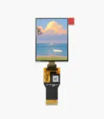 2.4-inch 450x600 AMOLED display module showing vivid color image