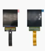 AMOLED display module front and back comparison