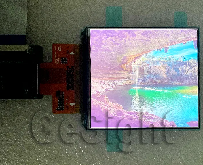 amoled display live demo