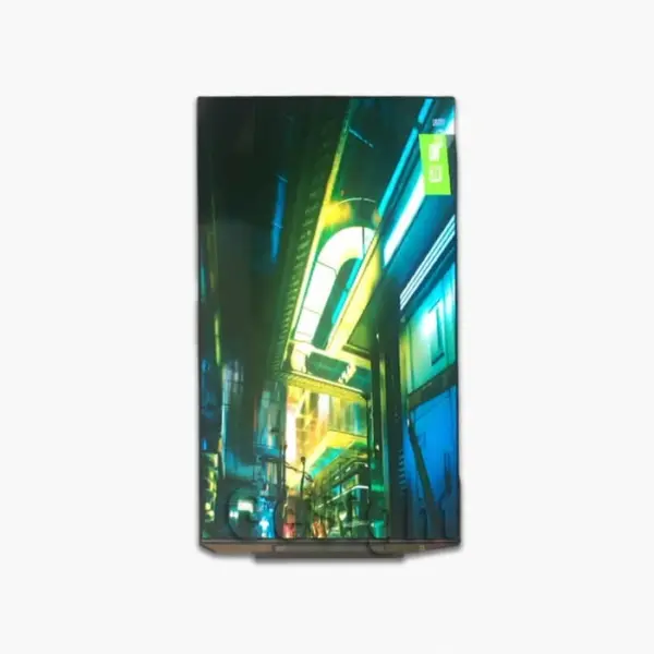 AMOLED touch display on-screen image quality