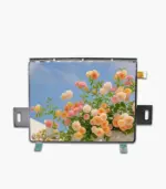 8.01-inch bendable AMOLED front view flower demo